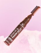 essence Brow Lift & Freeze transzparens gél szemöldökre árnyalat 04 Dark Brown 7 ml