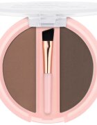 essence Brow Powder Duo szett a szemöldökre árnyalat 02 Medium 1.8 g