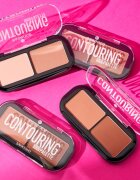 essence CONTOURING DUO PALETTE Púderes highlight és kontúr paletta árnyalat 10 lighter skin 7 g