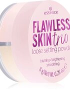 essence Flawless Skin Trio fixáló porpúder 8 g