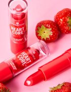 essence HEART CORE ajakbalzsam árnyalat 02 Strawberry 3 g