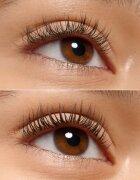 essence I LOVE EXTREME crazy volume vízálló és tömegnövelő szempillaspirál árnyalat 01 Cozy Brown 12 ml