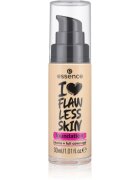 essence I LOVE FLAWLESS SKIN fedő hatású alapozó matt hatással árnyalat 30 - Dark Porcelain 30 ml