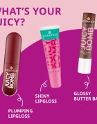 essence Juicy Bomb ajakfény nagyobbító hatás árnyalat 04 Blossom Peach 2.6 ml