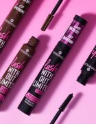 essence lash WITHOUT LIMITS TUBING dúsító és hosszabbító szempillaspirál árnyalat 05 Faux Real 13 ml