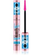 essence lash WITHOUT LIMITS WATERPROOF dúsító és hosszabbító szempillaspirál vízálló árnyalat 03 Black Waterproof 13 ml