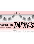 essence LASHES TO IMPRESS műszempillák ragasztóval 8 db