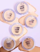 essence matte BLUR kompakt púder mattító hatással árnyalat 30 12 g