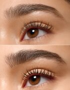 essence Microblading szemöldök ceruza ecsettel árnyalat 04 Dark Brown 0.6 ml