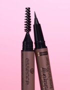 essence Microblading szemöldök ceruza ecsettel árnyalat 04 Dark Brown 0.6 ml