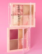 essence Radiant Light bőrélénkítő és arcpirosító sminkpaletta árnyalat Glow Icon 11 g