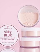 essence silky BLUR fixáló porpúder matt hatásért árnyalat 10 9 g