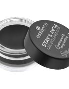 essence STAY & PLAY szemhéjtus árnyalat 01 Black 5 g
