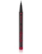 essence Super Fine Brush Liner széles applikátorú szemhéjtus árnyalat Black 07 g