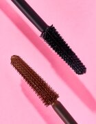 essence WITHOUT LIMITS BROWN dúsító és hosszabbító szempillaspirál árnyalat 02 Brown 13 ml