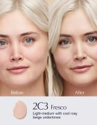 Estée Lauder Futurist SkinTint Serum Foundation With Botanical Oil Infusion SPF 20 ápoló alapozó SPF 20 árnyalat 2C3 Fresco 30 ml