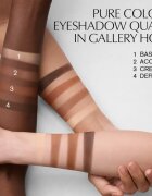 Estée Lauder Pure Color The Essential Eyeshadow Quad szemhéjfesték paletta applikátorral árnyalat Gallery Hop 4 g