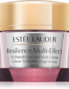 Estée Lauder Resilience Multi-Effect Tri-Peptide Face and Neck Creme SPF 15 intenzíven tápláló krém száraz bőrre SPF 15 50 ml