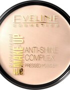 Eveline Cosmetics Art Make-Up könnyű kompakt ásványi púderalapozó matt hatással árnyalat 32 Natural 14 g