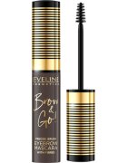 Eveline Cosmetics Brow & Go! szemöldök és szempillaspirál árnyalat 02 Dark 6 ml