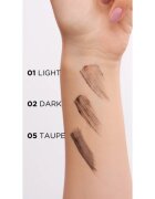 Eveline Cosmetics Brow & Go! szemöldök és szempillaspirál árnyalat 05 Taupe 6 ml