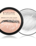 Eveline Cosmetics Brow & Go! szemöldökformázó szappan szemöldökre árnyalat Transparent 25 g