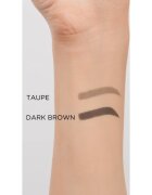 Eveline Cosmetics Brow & Go! vízálló szemöldökceruza 2in1 kefével árnyalat Taupe 4 g
