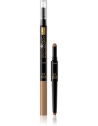 Eveline Cosmetics Brow Styler precíz szemöldökceruza 3 az 1-ben árnyalat 01 Medium Brown 12 g