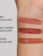 Eveline Cosmetics Choco Glamour hidratáló szájfény árnyalat 01 Ruby Chocolate 45 ml