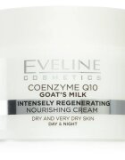 Eveline Cosmetics Coenzym Q10 & Goat's Milk hidratáló arckrém kecsketejjel 50 ml