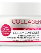 Eveline Cosmetics Cream-Ampoule Collagen intenzíven tápláló krém lifting hatással 50 ml