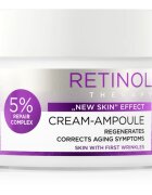 Eveline Cosmetics Cream-Ampoule Retinol éjszakai regeneráló krém a bőröregedés első jeleinek eltüntetésére 50 ml
