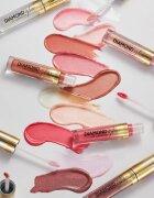 Eveline Cosmetics Diamond Glow csillogó ajakfény hialuronsavval árnyalat 11 Rose Nude 45 ml