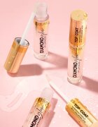 Eveline Cosmetics Diamond Glow csillogó ajakfény hialuronsavval árnyalat 12 Top Coat 4.5 ml