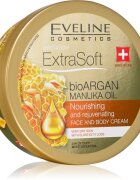 Eveline Cosmetics Extra Soft hidratáló krém arcra és testre Argán olajjal 175 ml
