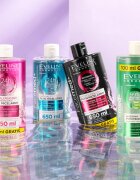 Eveline Cosmetics FaceMed+ hialuronos micellás víz 3 az 1-ben 400 ml