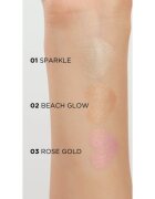 Eveline Cosmetics Feel The Glow highlighter árnyalat 02 Beach Glow 42 g