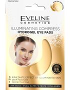 Eveline Cosmetics Gold Illuminating Compress hidrogél maszk a szem körül csigakivonattal 2 db