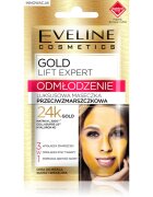 Eveline Cosmetics Gold Lift Expert fiatalító maszk 3 az 1-ben 7 ml
