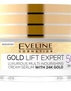 Eveline Cosmetics Gold Lift Expert nappali és éjszakai krém ráncok ellen 50+ 50 ml