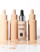 Eveline Cosmetics Liquid Control folyékony make-up pipettával árnyalat 025 Light Rose 32 ml