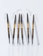 Eveline Cosmetics Micro Precise vízálló szemöldökceruza 2in1 kefével árnyalat 04 Graphite 4 g