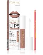 Eveline Cosmetics OH! my LIPS Velvet ajakápoló készlet 11 Cookie Milkshake 1 db