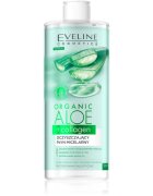 Eveline Cosmetics Organic Aloe+Collagen tisztító micellás víz 500 ml