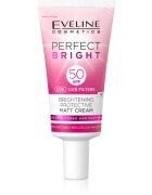 Eveline Cosmetics Perfect Bright SPF 50 védő mattító arckrém SPF 50 30 ml