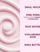 Eveline Cosmetics Pink Snail Glazed Skin Effect élénkítő krém 50 ml