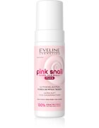 Eveline Cosmetics Pink Snail Glazed Skin Effect finoman tisztító hab az arcra 150 ml
