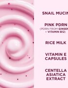 Eveline Cosmetics Pink Snail Glazed Skin Effect ránctalanító élénkítő krém 50 ml