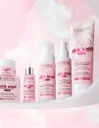 Eveline Cosmetics Pink Snail Glazed Skin Effect ránctalanító élénkítő krém 50 ml
