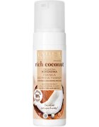 Eveline Cosmetics Rich Coconut finoman tisztító hab probiotikumokkal 150 ml